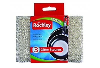 Rochley Glitter Scourers x 3